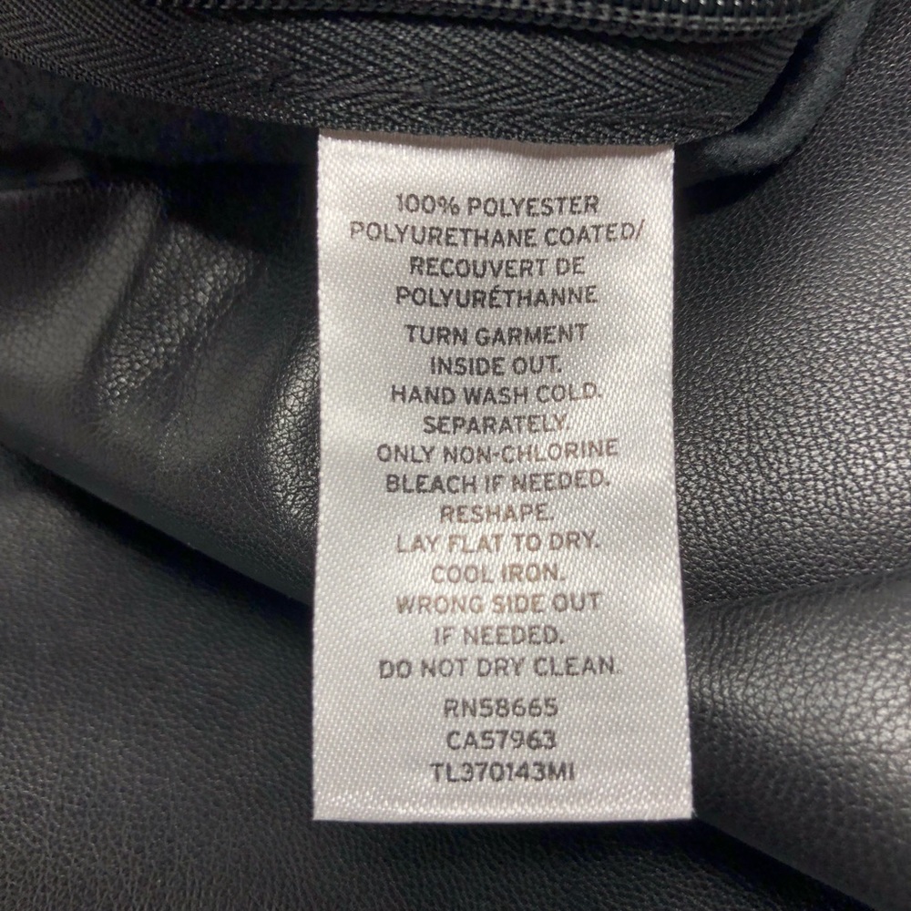 NEW Nordstrom Leith Faux Leather Pant 422 - Picture 5 of 7